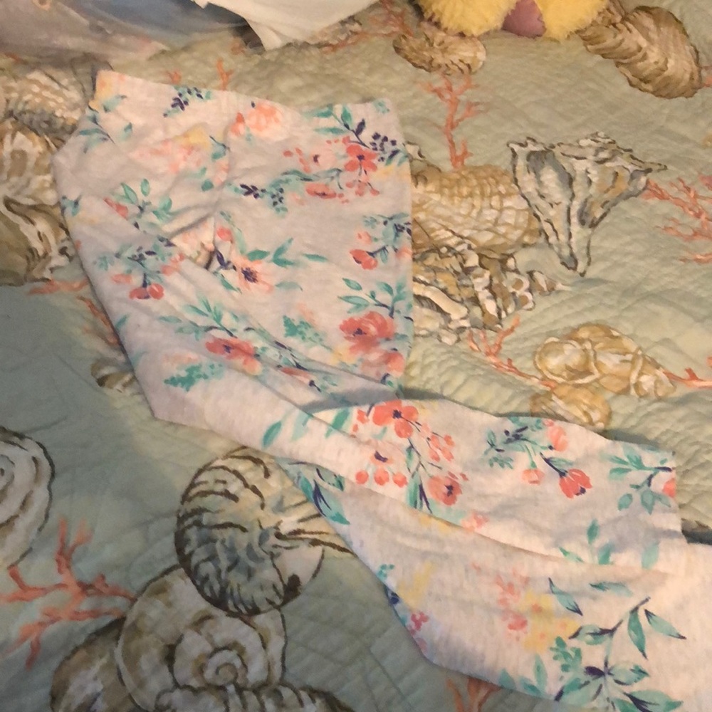 Carter’s girls floral leggings